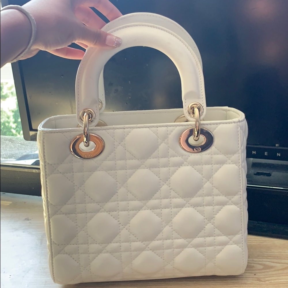 Christian Dior 2019 Lady Bag White - Picture 3 of 6